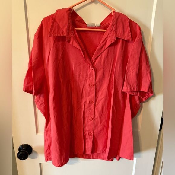 CATO BRAND WOMENS PLUS SIZE BLOUSE - Picture 1 of 6
